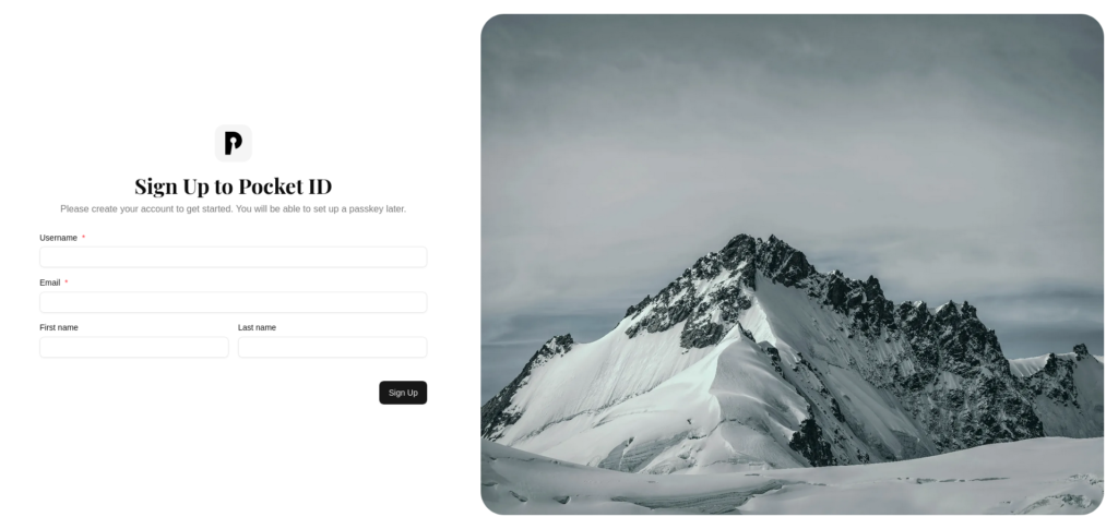 PocketID setup